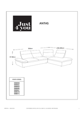 CONFORAMA ANTAS 599067 Instructions De Montage