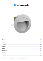 ledscom LC-EL-056-WW Instructions De Montage