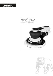 MIRKA PROS 550DB Instructions D'utilisation