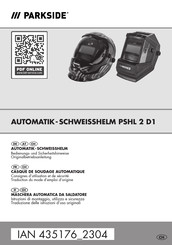 Parkside 435176 2304 Consignes D'utilisation Et De Sécurité