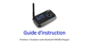 August MR280 Guide D'instruction