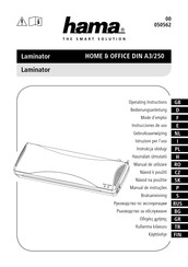 Hama HOME & OFFICE DIN A3/250 Mode D'emploi