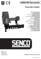 Senco SHS51XP Sencomatic Mode D'emploi