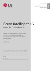 LG 43SQ700S Manuel D'utilisation