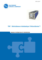 BAC TRF Série Manuel D'opération Et D'entretien