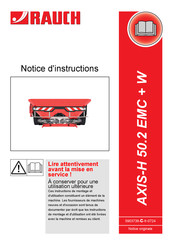 Rauch AXIS-H 50.2 EMC + W Notice D'instructions