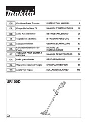 Makita UR100D Manuel D'instructions