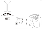 JAVAC PRO3 Manuel D'utilisation Du Propriétaire