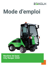 Egholm City Ranger 2260 Mode D'emploi