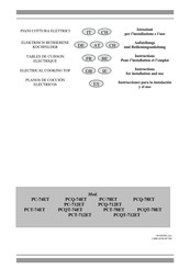 Lotus PCT-74ET Instructions Pour L'installation Et L'emploi