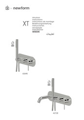 newform XT 4272E Instructions De Montage