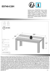 Forte EST40-C291 Notice De Montage