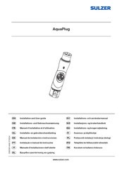 Sulzer AquaPlug Manuel D'installation Et D'utilisation