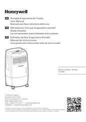 Honeywell CO25AE Mode D'emploi