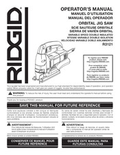 RIDGID R3121 Manuel D'utilisation