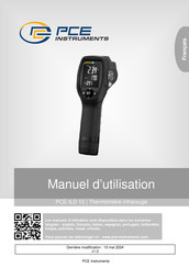 PCE Instruments ILD 10 Manuel D'utilisation