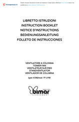 Bimar VC95 Notice D'instructions