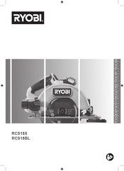 Ryobi RCS18BL Mode D'emploi