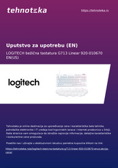 Logitech G 920-010670 Guide D'installation