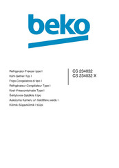 Beko CS 234032 X Mode D'emploi