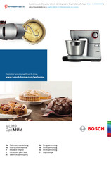 Bosch OptiMUM MUM9AE5S00 Mode D'emploi