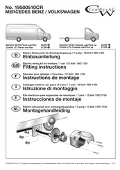 ConWys AG 19500510CR Instructions De Montage