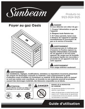 Sunbeam Oasis 9123 Guide D'utilisation