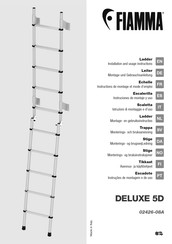 Fiamma DELUXE 5D Instructions De Montage Et Mode D'emploi