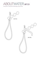 Fantini Rubinetti AF/21 A817BU Instructions De Montage