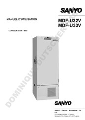 Sanyo MDF-U32V Manuel D'utilisation