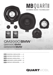 MB QUART QM200C BMW Montage Et Installation