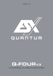 ESX QUANTUM Q-FOURv3 Mode D'emploi