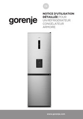 Gorenje NRK619EAXL4WD Notice D'utilisation