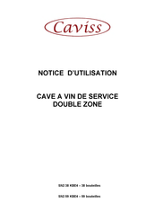 Caviss SN2 38 KBE4 Notice D'utilisation