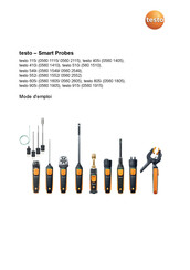 TESTO 560 1510 Mode D'emploi