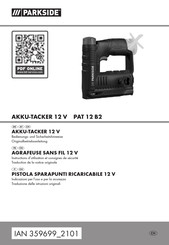 Parkside PAT 12 B2 Instructions D'utilisation Et Consignes De Sécurité