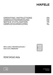 Häfele RIW34Sd14da Notice D'utilisation