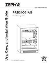 Zephyr PRB24C01AG Guide D'utilisation, D'entretien Et D'installation