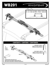 Whispbar WB201 Instructions De Montage