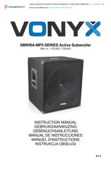 Vonyx 170.815 Manuel D'instructions