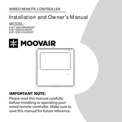 MOOVAIR KJR-120NX6W/BGEF Manuel D'installation Et D'utilisation