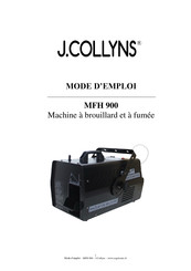 J.Collyns MFH 900 Mode D'emploi