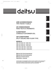 Daitsu ABD 18U Manuel D'instructions