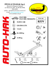 AUTO-HAK R53V Instructions De Montage