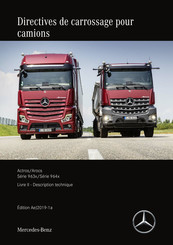 Mercedes-Benz Arocs 964 2019 Série Description Technique