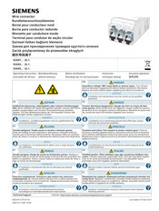 Siemens 3VA93-0J1 Serie Notice D'utilisation