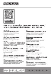 Parkside 385125 2107 Instructions D'utilisation Et Consignes De Sécurité