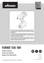 WAGNER FURNO 550 18V Guide D'utilisation