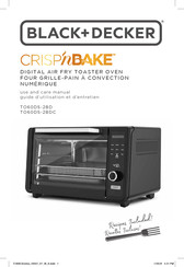 Black & Decker Crisp'n Bake TO60D5-2BD Guide D'utilisation Et D'entretien