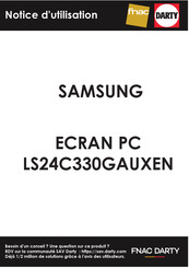 Samsung S27C33 Serie Manuel De L'utilisateur